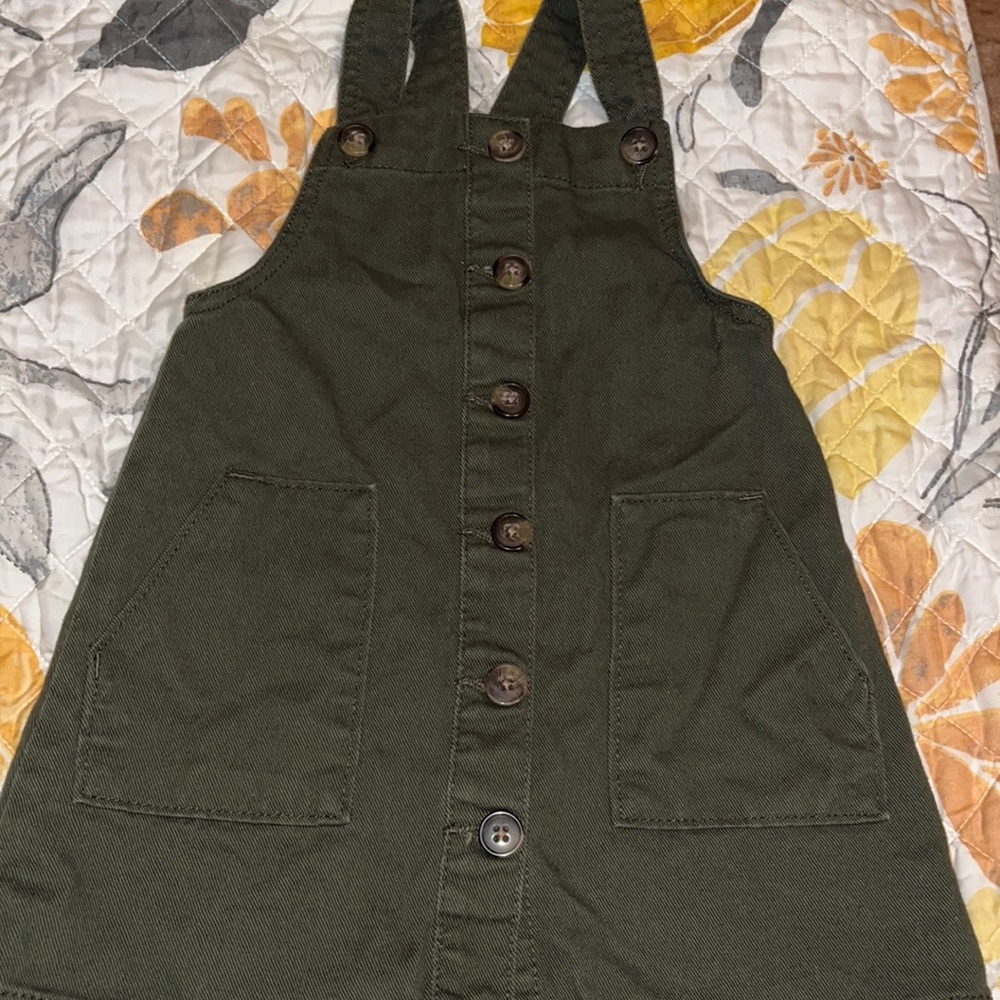 Button up dress for toddler